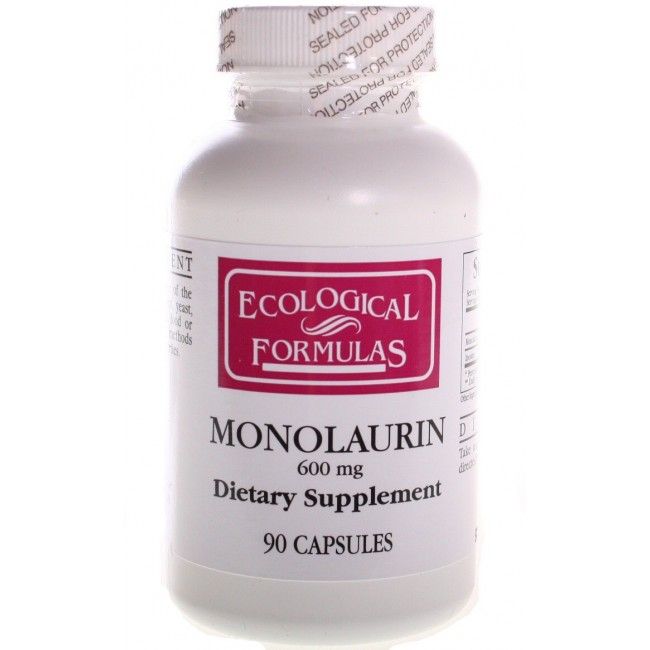 Monolaurin 600 Mg 90 C By Ecological Formulas