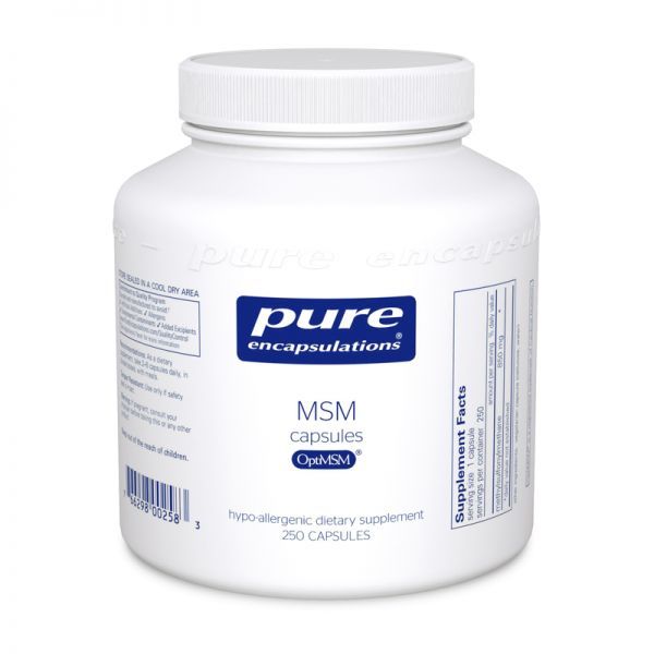 MSM (Methylsulfonylmethane) 250 Vc By Pure Encapsulations