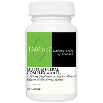 Multi-Mineral Complex With D3 120 C By Davinci Labs