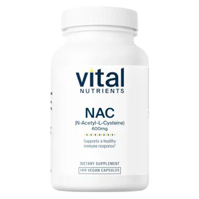 NAC 100 Vef Caps By Vital Nutrients
