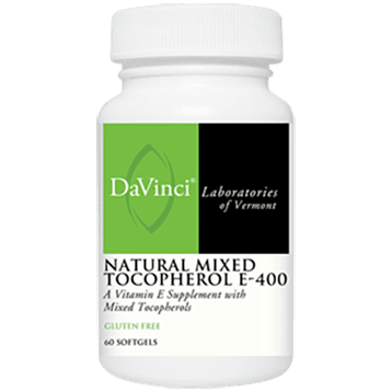 Natural Mixed Tocopherol E-400 60 C By Davinci Labs