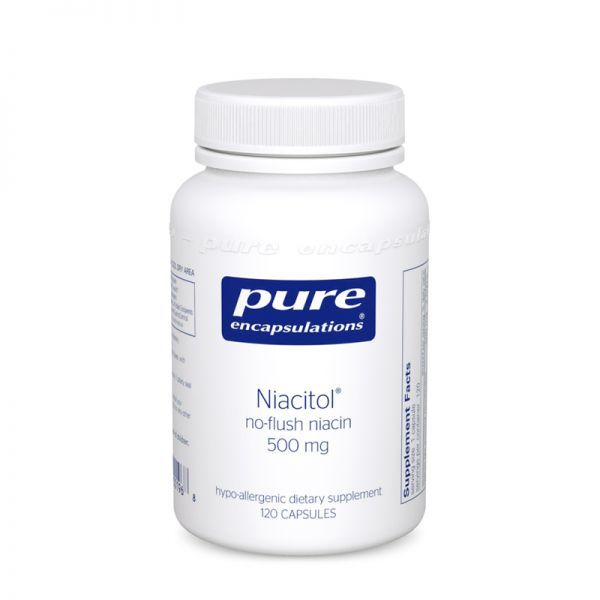 Niacitol 500Mg (120Vc) By Pure Encapsulations
