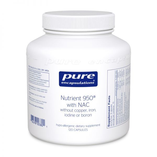 Nutrient 950 With Nac 240 Vc By Pure Encapsulations