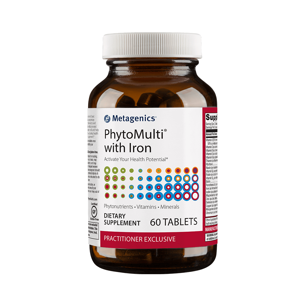 Phytomulti With Iron By Metagenics - 60 Tablets