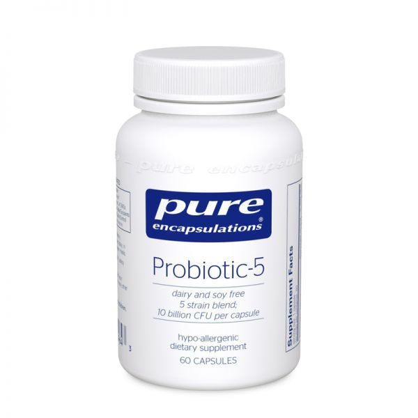 Probiotic-5 (Dairy-Free) 60 C By Pure Encapsulations