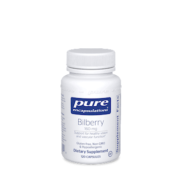 Bilberry 160 Mg 120 Vegcaps By Pure Encapsulations