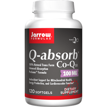 Q-Absorb Co-Q10 100 Mg 120 Softgels By Jarrow Formulas