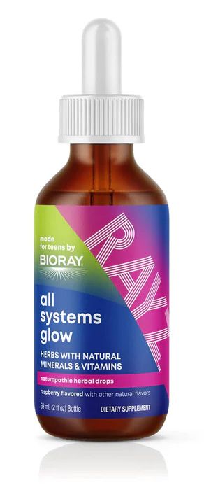 Teen All Systems Glow 2 oz By Bioray - PACKAGE OF 2