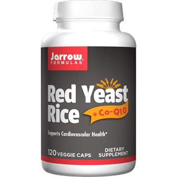 Red Yeast Rice + Co-Q10 120 Caps By Jarrow Formulas