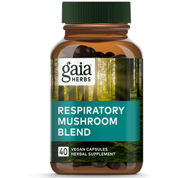 Respiratory Mushroom Blend 40 Caps By Gaia Herbs