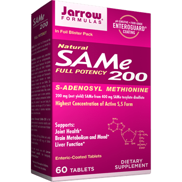 Sam-E 200 Mg 60 Tabs By Jarrow Formulas