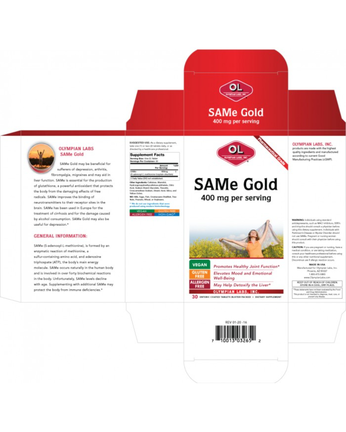 Same Gold 400 Mg Austin Medical