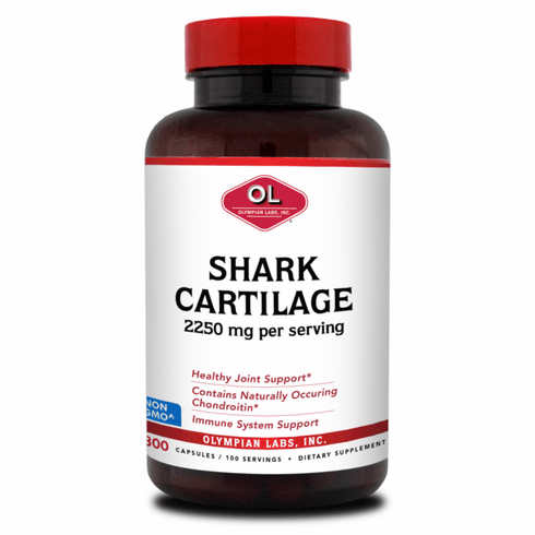 Shark Cartilage 2 G (100 Servings) by Olympia Labs