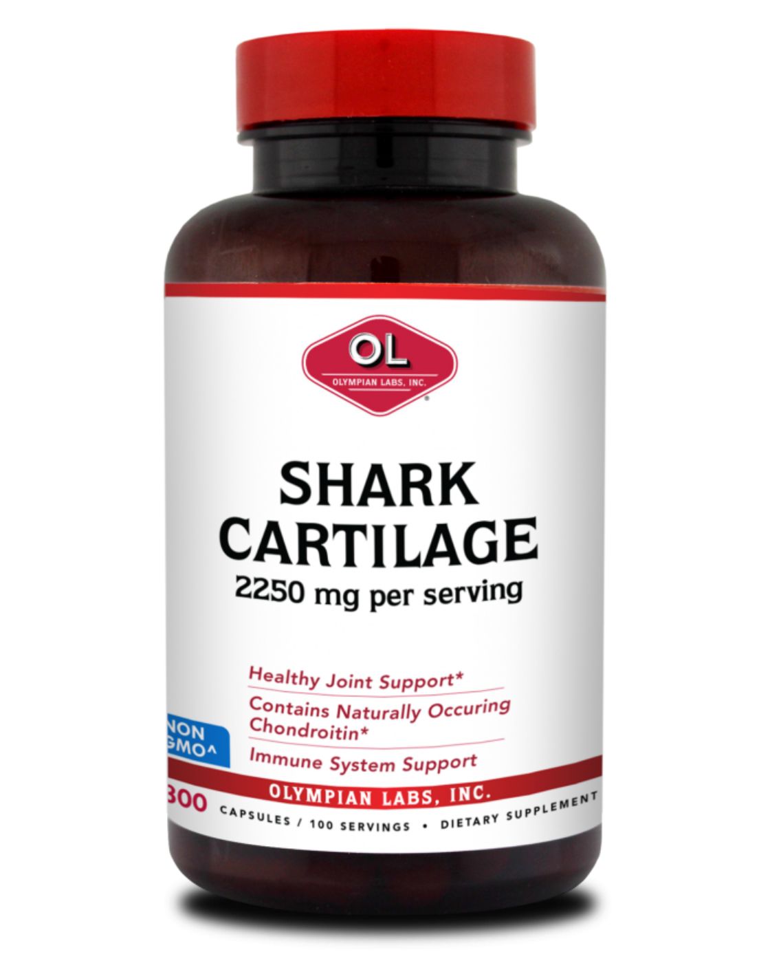 Shark Cartilage 2 G (100 Servings) by Olympia Labs