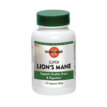Super Lion'S Mane 120 Vegtabs By Mushroom Wisdom