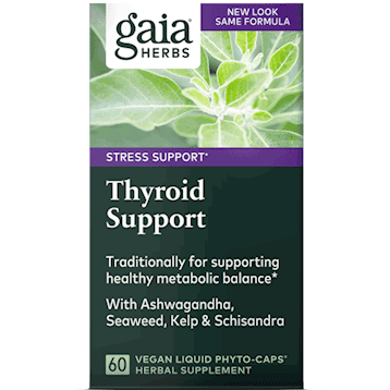 Thyroid Formula 60 Lvcaps By Gaia Herbs