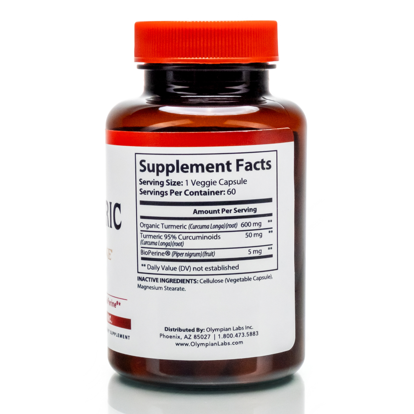 Tumeric With Bioperine Tumeric With Bioperine 60 C by Olypmia Labs | Austin Medical