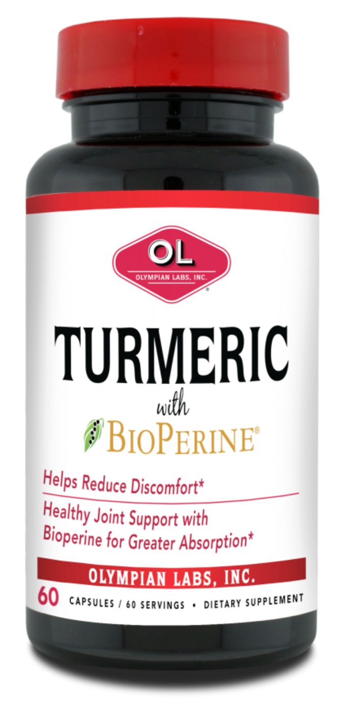 Tumeric With Bioperine 60 C by Olypmia Labs