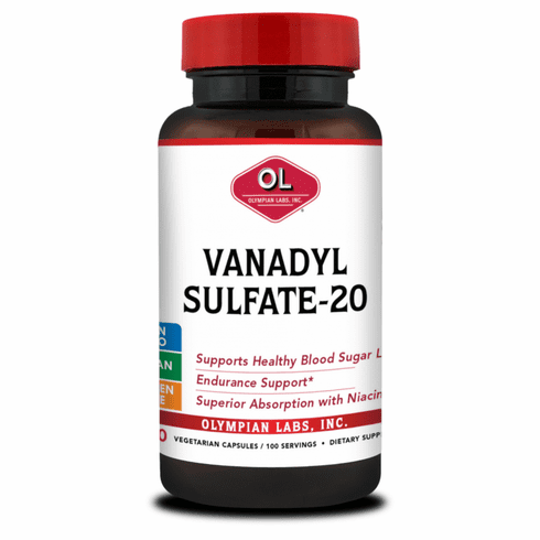 Vanadyl Sulfate 20 Mg 100 C  by Olypmia Labs