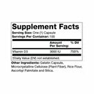Vitamin D3 3000 IU 100 C by Olypmia Labs