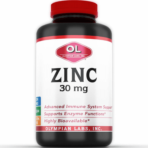 Zinc Capsule 30 Mg 100 C by Olympia Labs