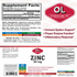 Zinc Capsule 30 Mg 100 C by Olympia Labs