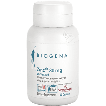 Zinc Energized 30 Mg 60 Vegcaps By Biogena