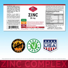 Zinc, Liquid 30 Mg 2 Fl Oz by Olympia Labs