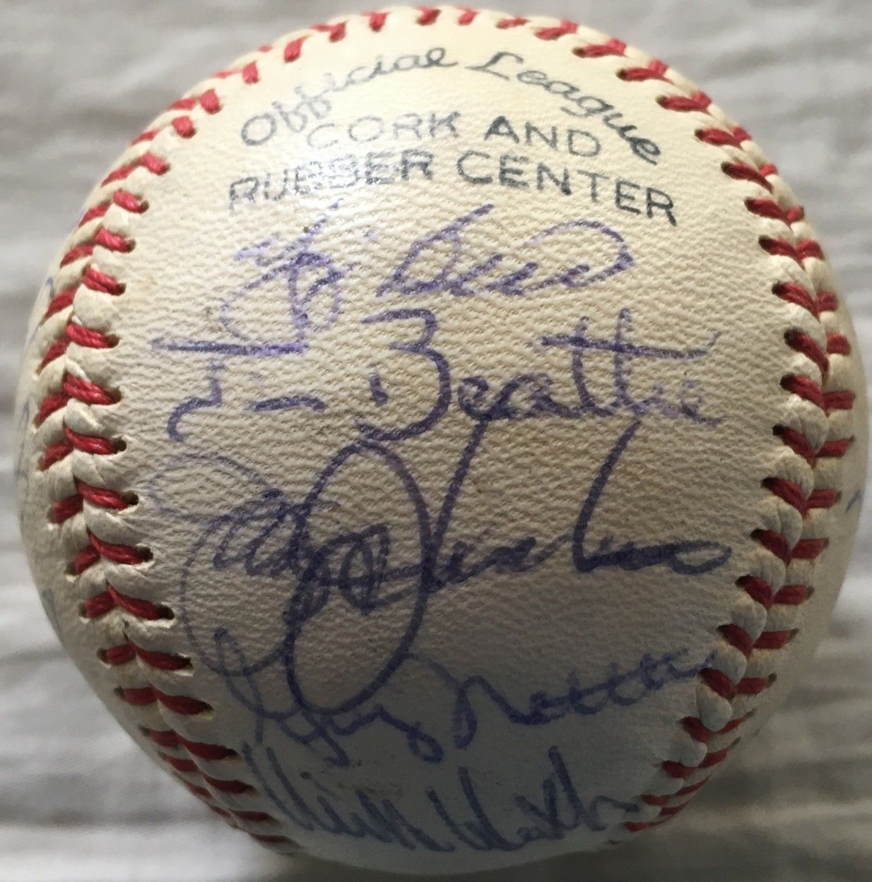 1978 New York Yankees World Series Champions team autographed baseball