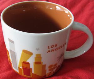 Starbucks 2013 You Are Here Collection Los Angeles 14 ounce collector coffee mug NEW