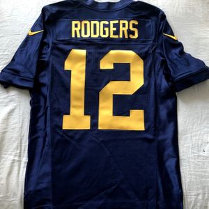 Aaron Rodgers Green Bay Packers 2013 2014 authentic Nike Elite throwback game model jersey NEW