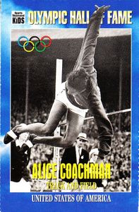 Alice Coachman Olympic Hall of Fame 1996 Sports Illustrated for Kids card