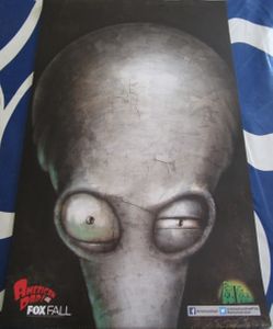American Dad 2013 Comic-Con exclusive 11x17 promo poster