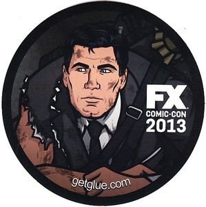 Archer 2013 San Diego Comic-Con exclusive promo sticker
