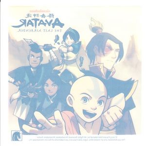 Avatar The Last Airbender 2014 Comic-Con Dark Horse Comics promo decal or sticker NEW