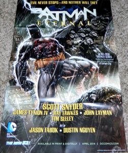 Batman Eternal 2014 DC Comics New 52 poster