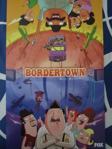 Bordertown 2015 San Diego Comic-Con mini 11x17 inch FOX promo poster
