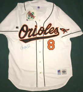Cal Ripken autographed Baltimore Orioles 1995 authentic Russell game model jersey JSA