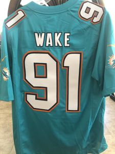 Cameron Wake Miami Dolphins 2013 to 2017 authentic Nike stitched aqua jersey NEW