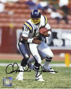 Charlie Joiner autographed San Diego Chargers 8x10 photo