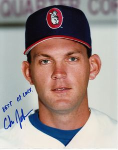 Chris Johnson autographed Orlando Cubs 8x10 photo inscribed Best of Luck
