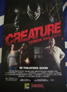 Creature movie 2011 Comic-Con exclusive promo poster MINT (Sid Haig)