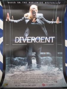 Divergent 2014 Comic-Con exclusive 13x20 mini movie poster NEW