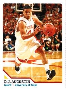 D.J. Augustin Texas Longhorns 2007 Sports Illustrated for Kids Rookie Card