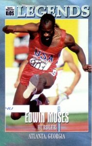 Edwin Moses 1997 Sports Illustrated for Kids Legends card