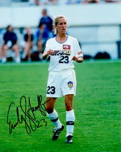 Emily Stauffer autographed WUSA New York Power 8x10 photo