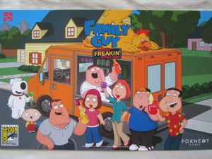 Family Guy Mobile Game 2017 San Diego Comic-Con exclusive poster