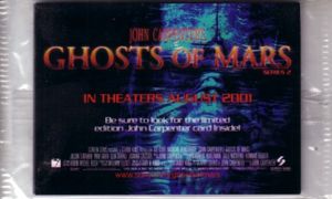 Ghosts of Mars movie 2001 Series 2 promo card set