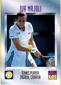 Iva Majoli 1997 Sports Illustrated for Kids tennis Rookie Card