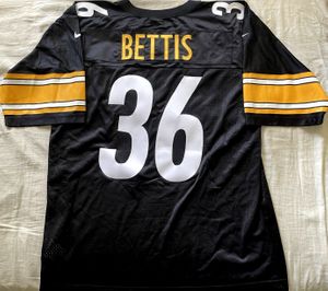 Jerome Bettis Pittsburgh Steelers 1997 1998 1999 2000 authentic Nike stitched black jersey LIKE NEW